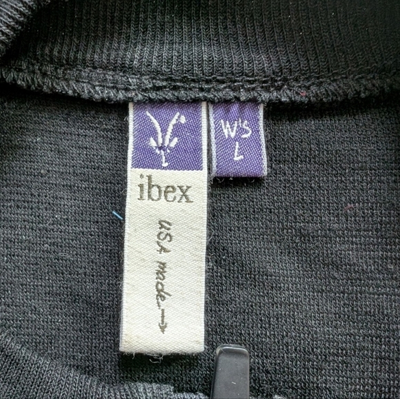 Ibex Giro Cycling Jersey Merino Wool Black Purple Short Sleeves Women's Large - Picture 7 of 10